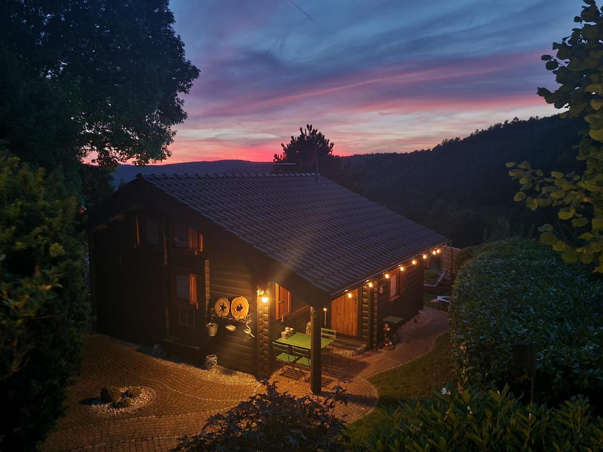 Chalet Spessart Dammbach Экстерьер фото